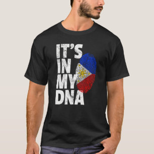 T-shirt C'est dans mon Adna Philippines Drapeau souvenir A