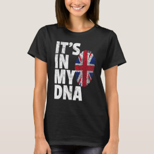 T-shirt C'est dans mon Dna Royaume-Uni Angleterre Union Ja