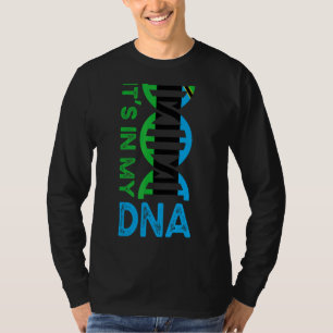T-shirt C'est dans mon Dna Zanzibar