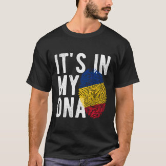 T-shirt C'Est Dans Mon Drapeau Drapeau Dna Roia