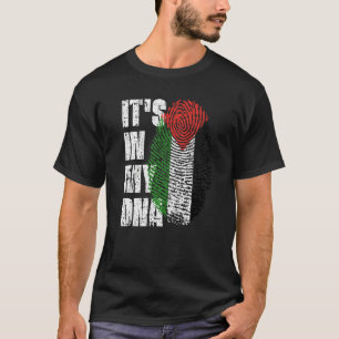 T-shirt C'est dans mon Drapeau Palestine Drapeau palestini