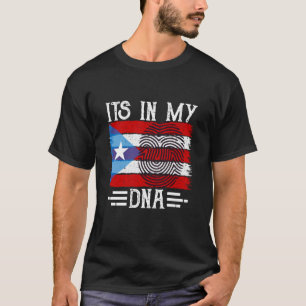T-shirt C'est dans mon empreinte digitale du drapeau de Po