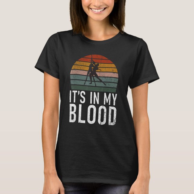 T-shirt C'est dans mon sang Dancing Love Dancer (Devant)