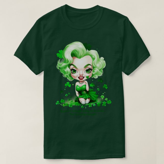 T-shirt c'est de la chance irlandaise (Design devant)