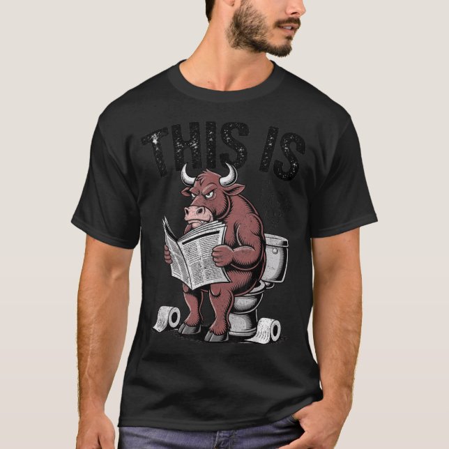 T-shirt C'est de la connerie Sarcastique Drôle (Devant)