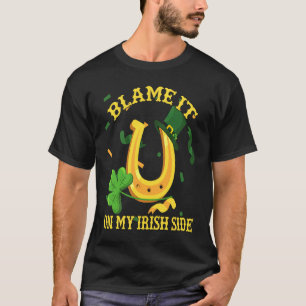 T-shirt C'est De Mon Côté Irlandais La Saint-Patrick Irlan