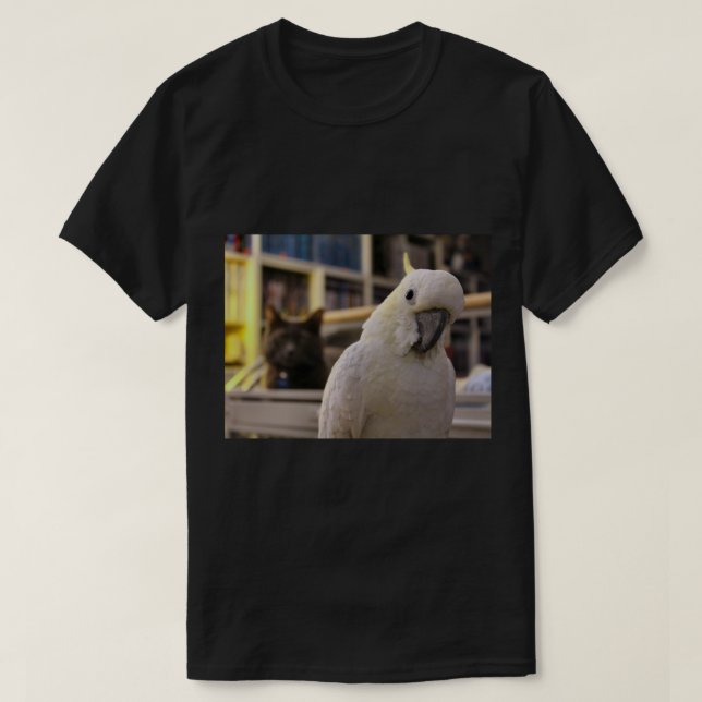 T-shirt C'est derrière moi...n'est-ce pas ?  (Design devant)