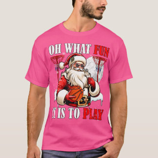 T-shirt C'Est Drôle De Jouer Noël Père Noël Jouer B