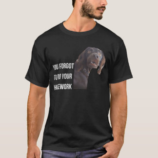 T-shirt C'Est Drôle De Setter Black Gordon Mème Vous Avez 