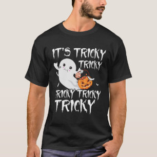 T-shirt C'est drôle Halloween Boo Fantôme Citrouille Bonbo