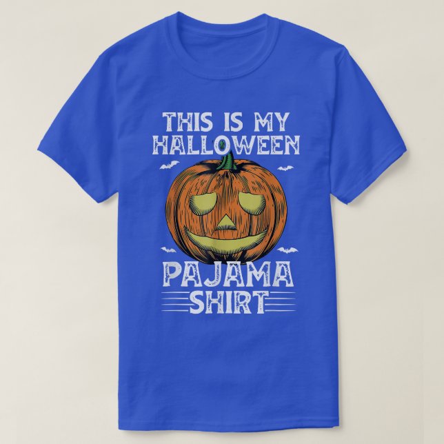 T-shirt C'Est Drôle, Mon Costum Halloween Pajama Halloween (Design devant)