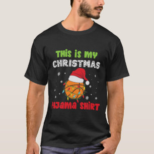 T-shirt C'Est Drôle Mon Pyjama De Noël