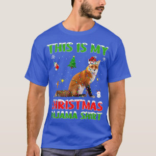 T-shirt C'Est Drôle, Mon Pyjama De Noël Fo Xmas Light T