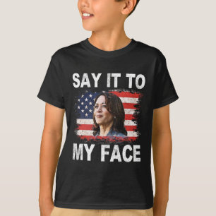 T-shirt C'Est Drôle Pour Moi, Kamala-harris S'Adresse À Tr