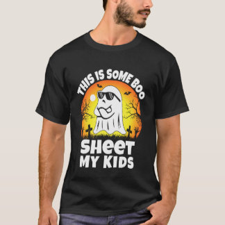 T-shirt C'est du papier de Boo Mes enfants fantôme drôle d