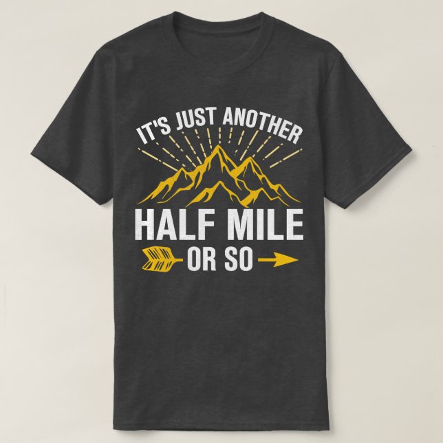 T-shirt C'Est Encore Un Kilomètre De Plus. (Design devant)