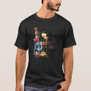 T-shirt C'est enfin l'heure du vin