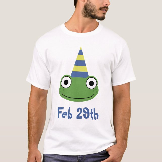 T-shirt C'est enfin mon anniversaire… (Devant)