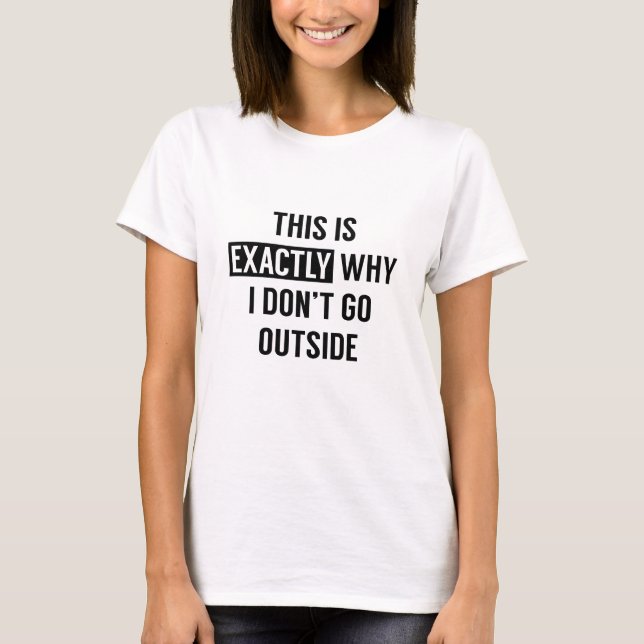 T-shirt C'Est Exactement (Devant)