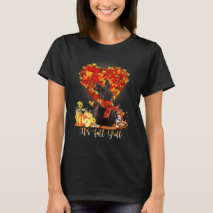 T-shirt C'est Fall Y'all Scottish Terrier Dog Thanksgiving