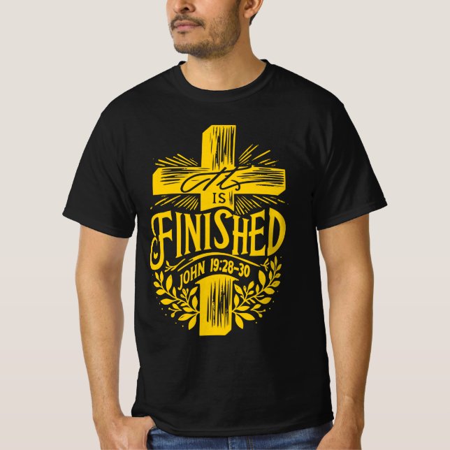 T-shirt C'est fini (Devant)