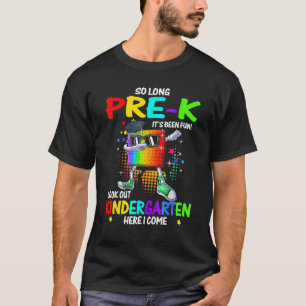 T-shirt C'est fini la maternelle, j'arrive en jardin d'enf