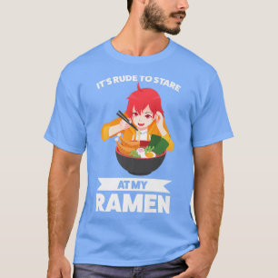 T-shirt C'est grossier de regarder My Ramen Ramen Japonais