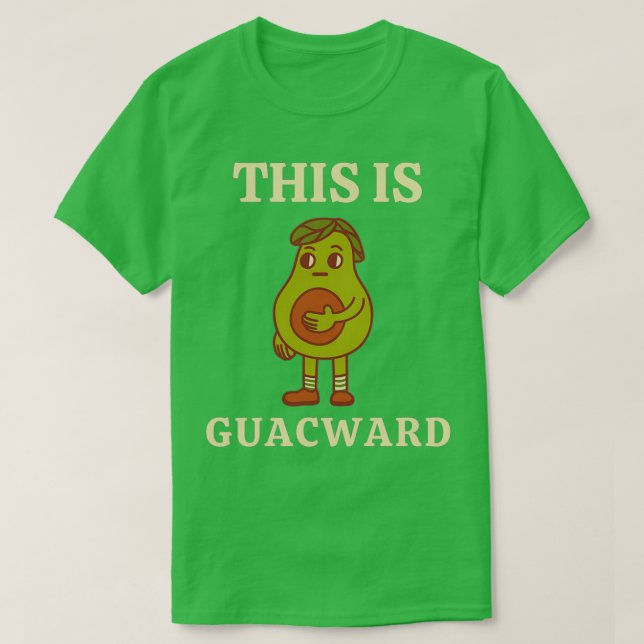 T-shirt C'Est Guacward (Design devant)