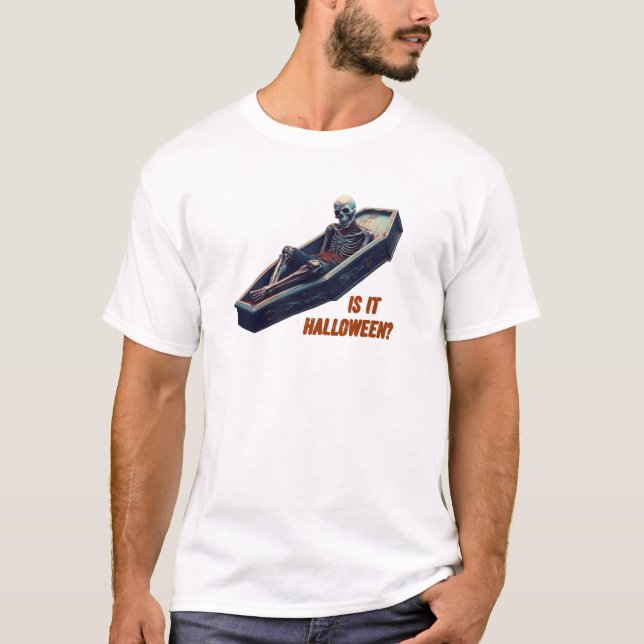 T-shirt C'est Halloween ? (Devant)