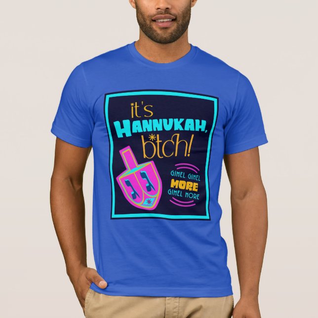 T-shirt C'est Hanukka ! Donnez-moi encore Britney Gimmel e (Devant)