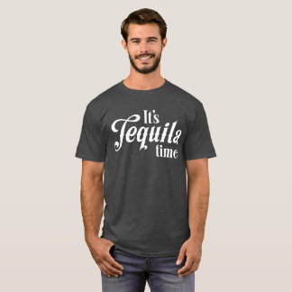 T-shirt C'est humour potable de temps de tequila