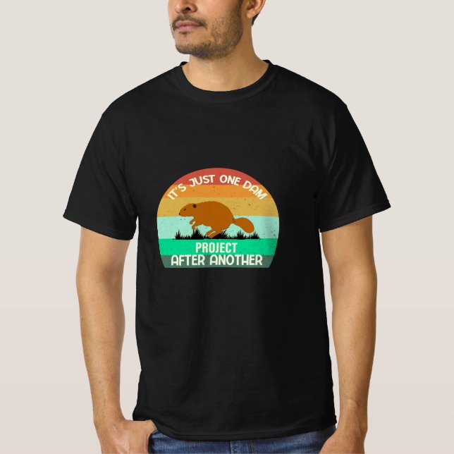 T-shirt C'est juste un projet de barrage après un autre (Devant)