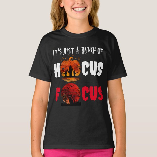 T-shirt C'est juste un tas de mains de Hocus Pocus Hallowe (Devant)