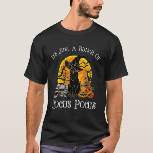 T-shirt C'est juste un tas de tours de magie pour chat d'H