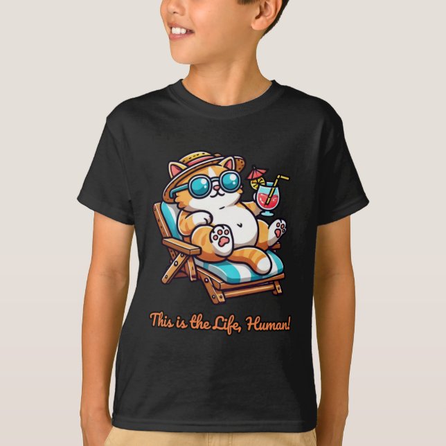 T-shirt C'est la belle vie  (Devant)