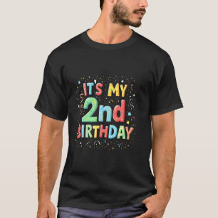 T-shirt C'est la célébration de mon 2ème anniversaire