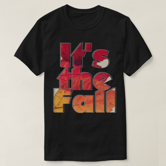 T-shirt C'est la chute (Design devant)