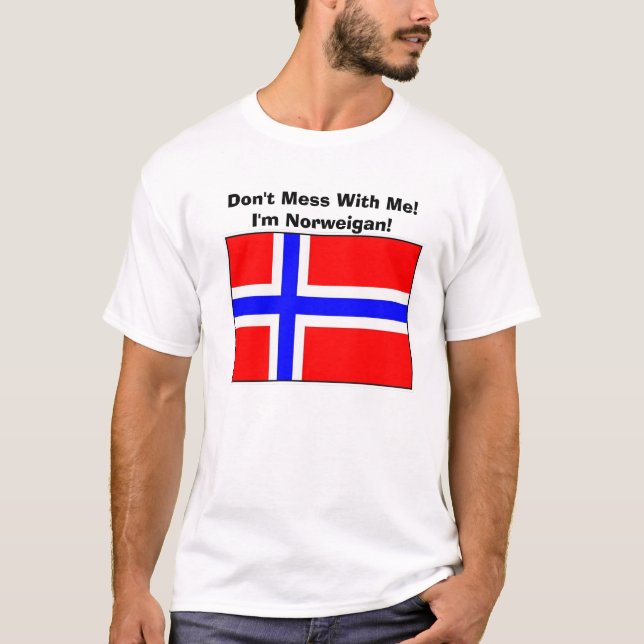 T-shirt C'est la conception officielle de Norweigan ! ! ! (Devant)