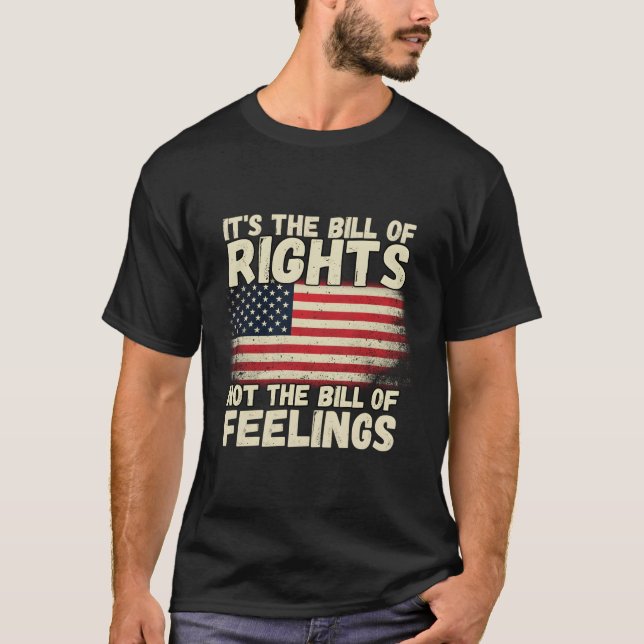T-shirt C'Est La Déclaration Des Droits Et Non La Déclarat (Devant)