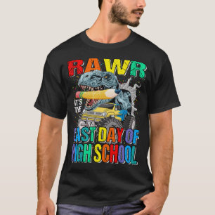 T-shirt C'est la Dernière journée du Monster Truck Din du 
