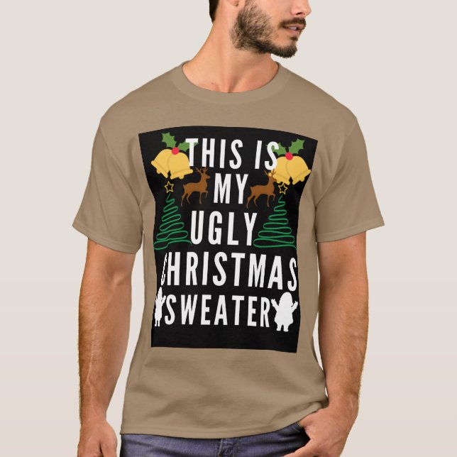 T-shirt C'est la famille de noël (Devant)