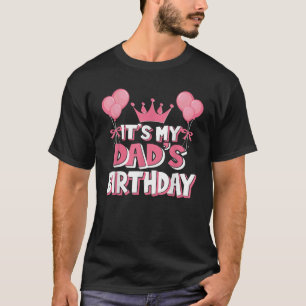 T-shirt C'est la fête d'anniversaire de mon père