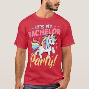 T-shirt C'est la fête de mon enterrement de vie de garçon 