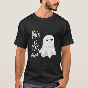 T-shirt C'Est La Feuille De Boite Drôle Halloween Ghost