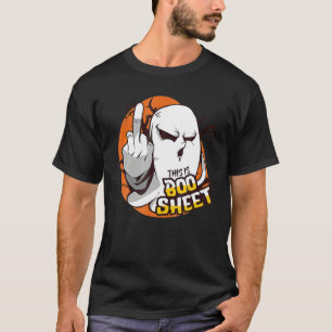T-shirt C'Est La Feuille De Boite Drôle Halloween Ghost