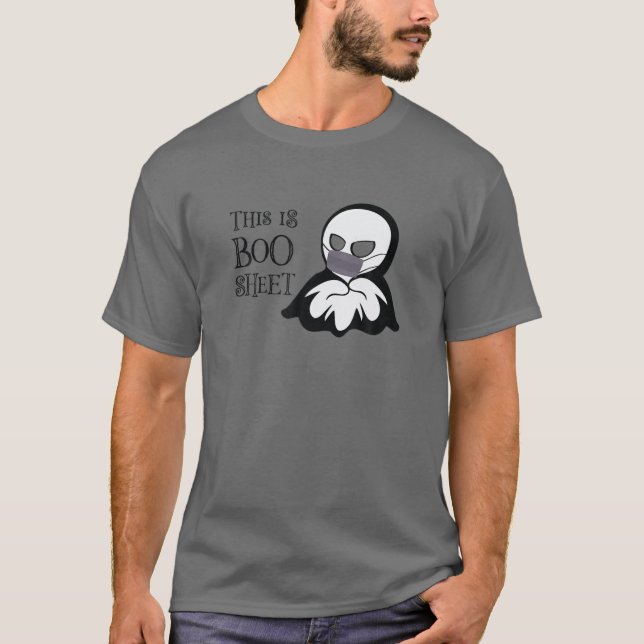T-shirt C'Est La Feuille De Boite Drôle Quarantine Hallowe (Devant)