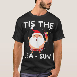 T-shirt C'Est La Mer Sun Père Noël Noël En Juillet Père No