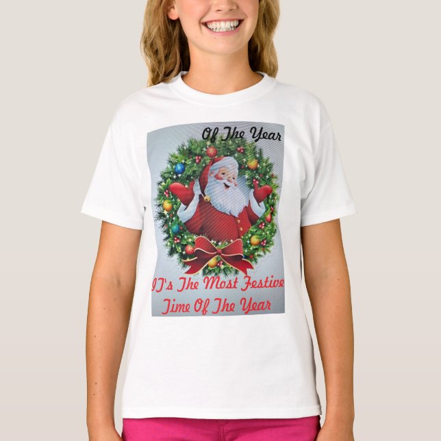 T-shirt C'est la période la plus festive de l'année (Devant)