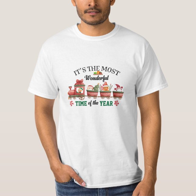T-shirt C'est la période la plus merveilleuse de l'année (Devant)