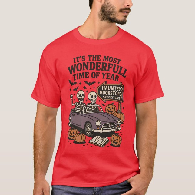 T-shirt C'est la période la plus merveilleuse de l'année (Devant)